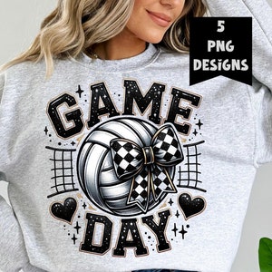 Volleyball Game Day PNG, Coquette Volleyball Glitter PNG, Volleyball Mama PNG, Volleyball Mom Png, Game Day, Sport Png, Volleyball Person
