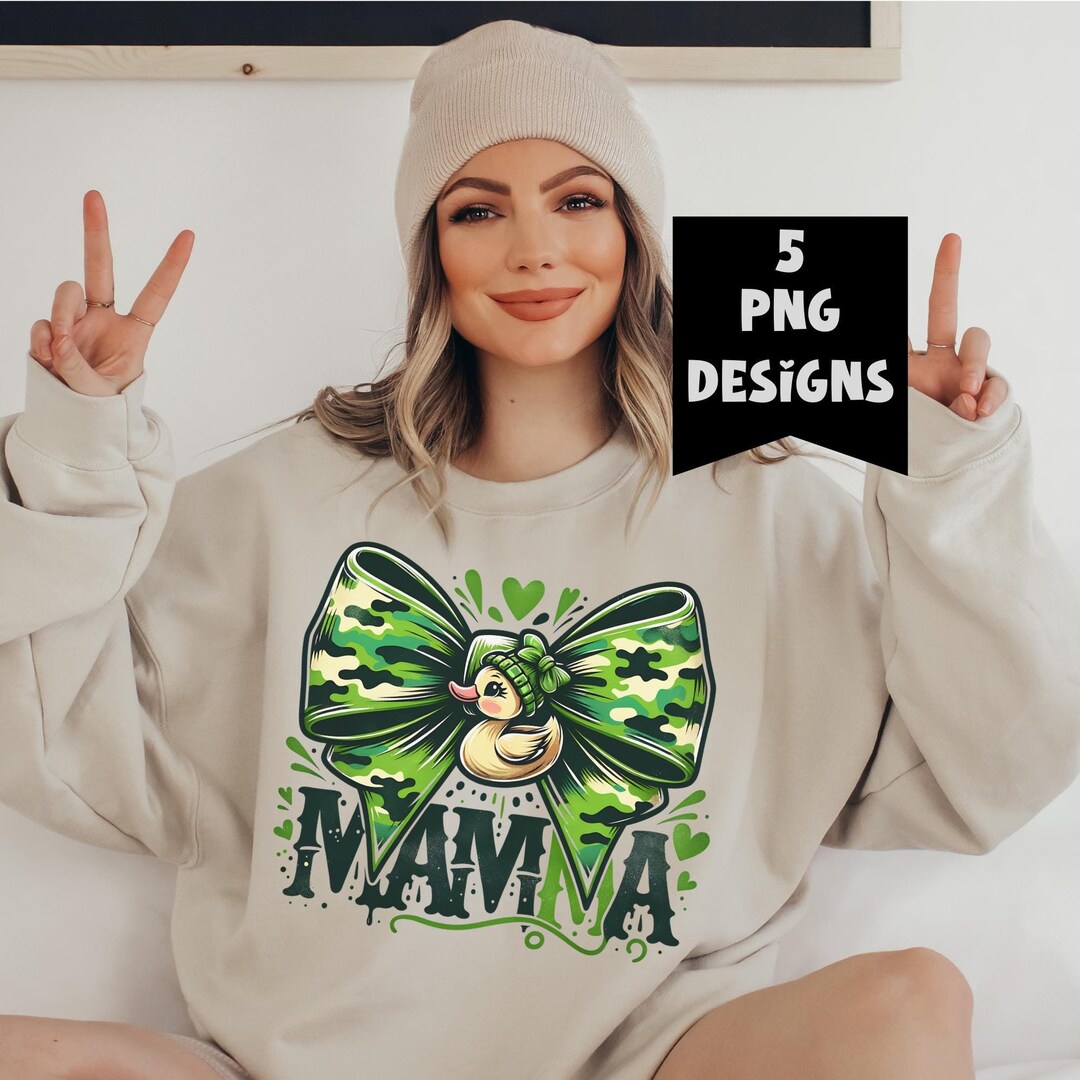 Mama Camo Coquette Bow PNG, Old School Camo PNG, Girls Camo Bow PNG ...