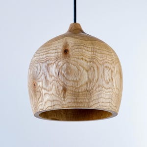 Set of 3 wooden pendant lights, dining room lamps kitchen island lighting, handmade chandelier