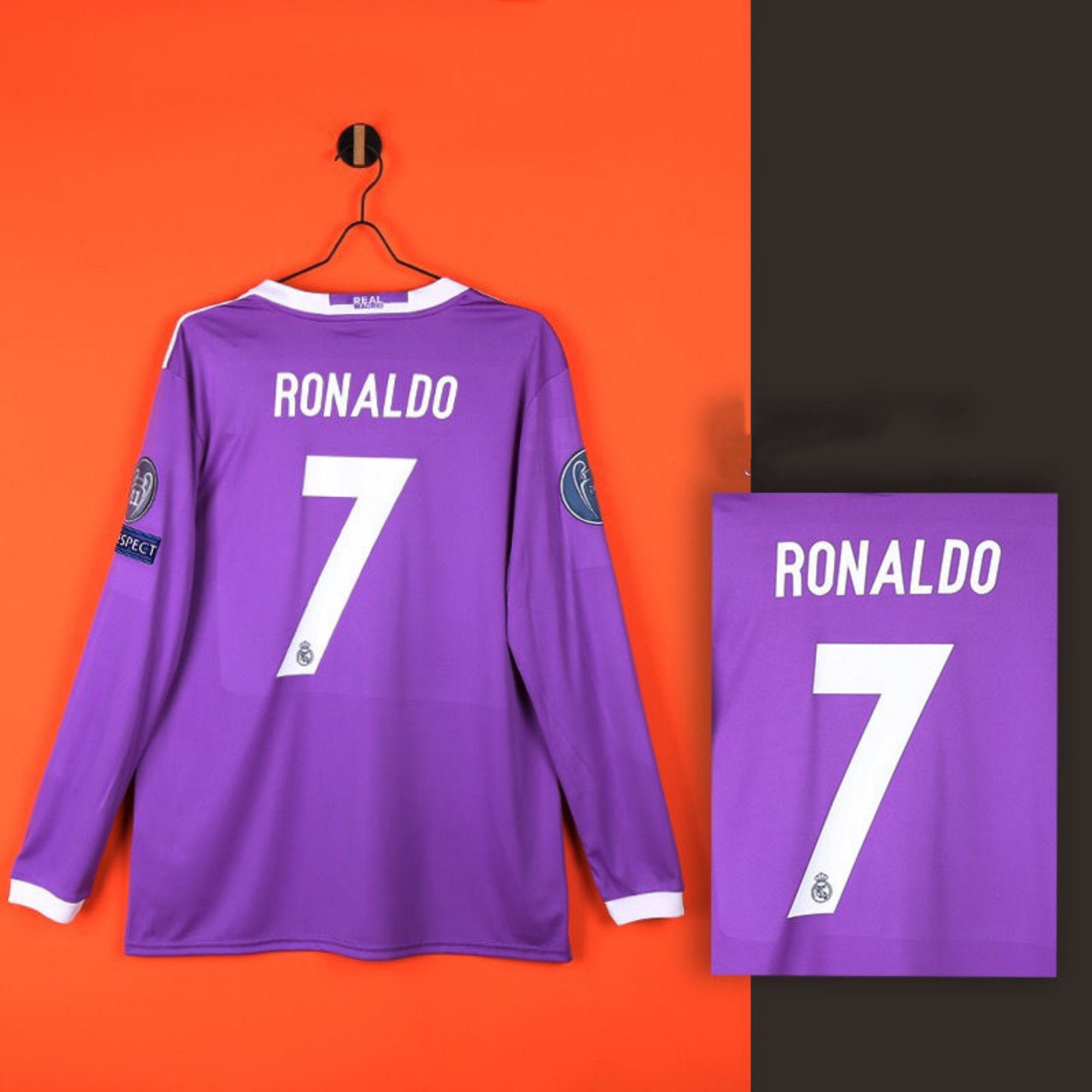 Real Madrid 16/17 RONALDO Away Soccer Jersey