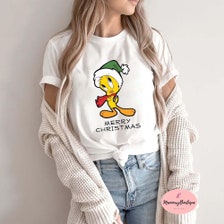 Louis Vuitton With Tweety Bird Black And Brown Hoodie - Tagotee