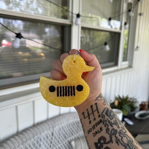 Jeep Duck Auto Freshie | Jeep Duck Car Freshy | Badeend fris | Freshie | Fris
