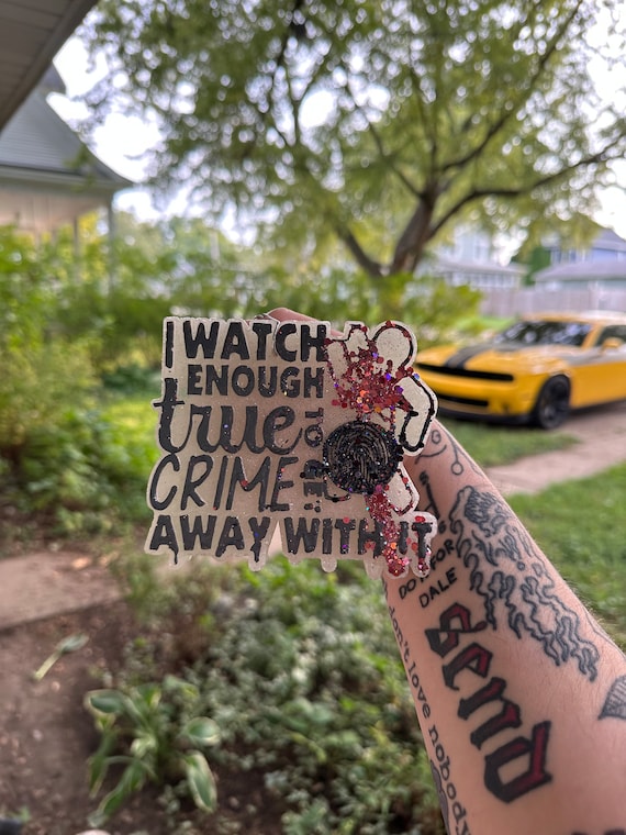 True Crime Car Freshie | True Crime Car Freshy | Freshie | Freshy