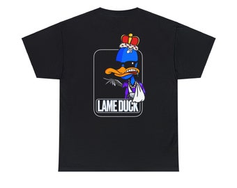 Lame Duck crown, volwassen T-cadeau voor papa, cadeau voor mama, unieke T-shirts, T-shirt, Elon Quote T-shirts, grappig T-shirt, unieke ontwerpen