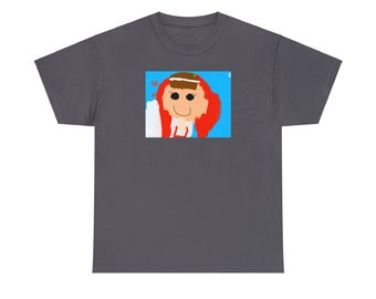 Girl by Olive Adult T, Gift for Dad, Gift for Mum, Unique T Shirts, T shirt, Colourful Hand drawn T Shirts, Funny T shirt, Unique Designs