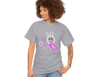 Love by Olive, T Shirt Gift for Dad, Gift for Mum, Unique T Shirts, T shirt, Colourful Hand drawn T Shirts, Funny T shirt, Unique Designs