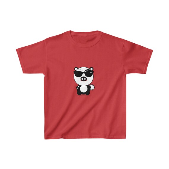 Camiseta Crytas Cool Panda, animales de dibujos animados lindos
