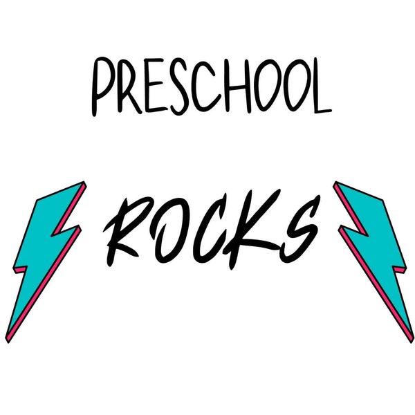 Preschool Rocks design