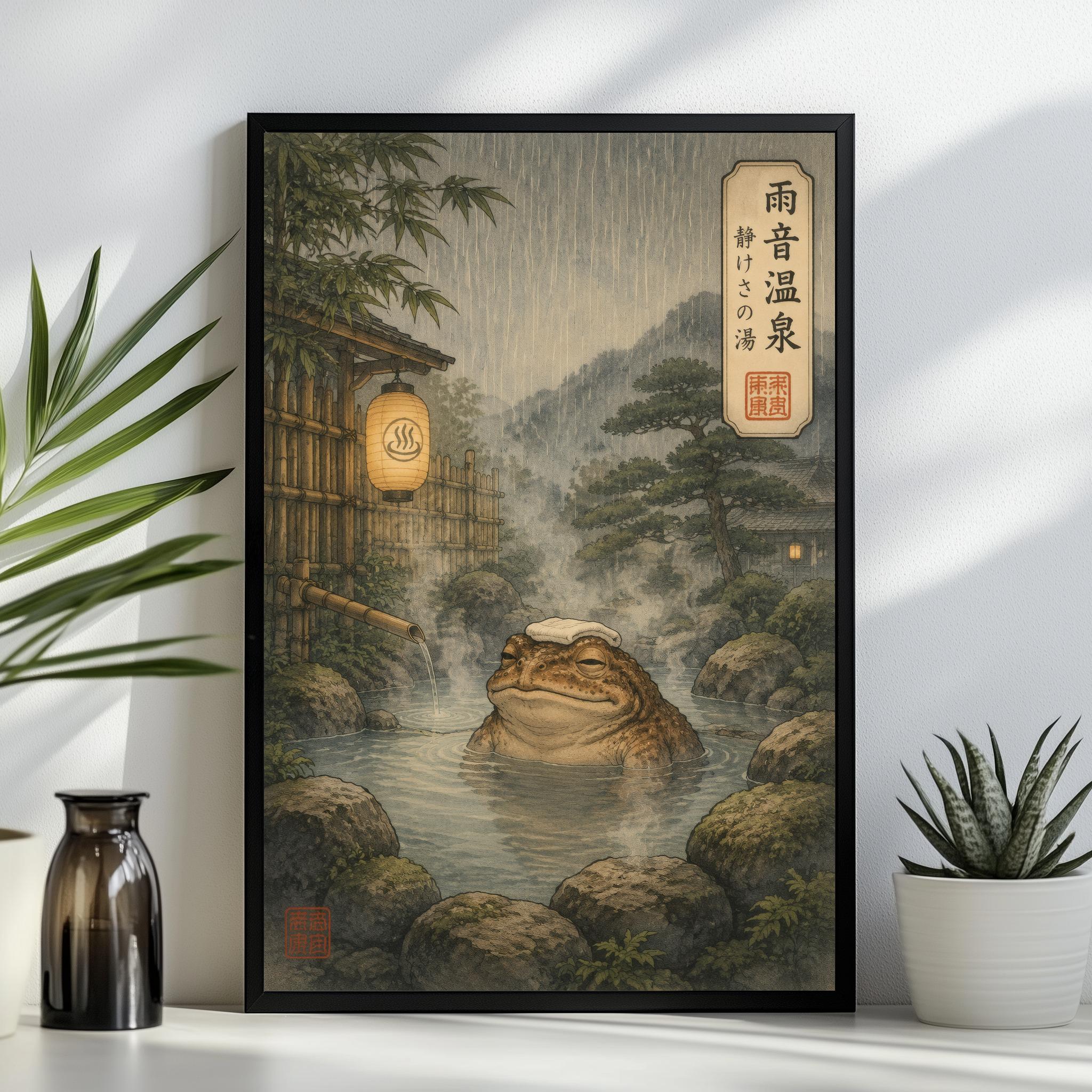 Onsen Frog - Etsy