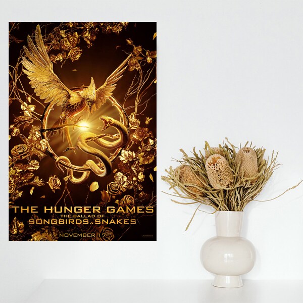 The Ballad of Songbirds and Snakes Movie Poster 2023 Movie / Poster Gift / Bedroom Dormitory Wall Decoration