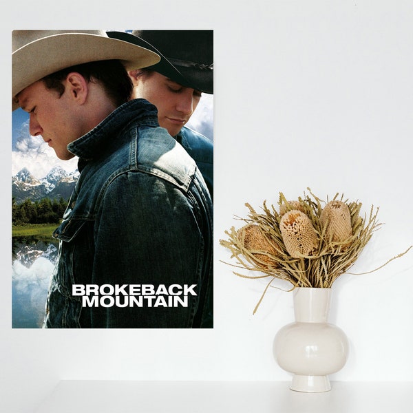 Brokeback Mountain Movie Poster classic Movie / Poster Gift / Bedroom Dormitory Wall Decoration