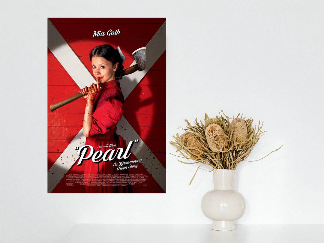 Pearl Movie Poster 2023 Movie / Poster Gift / Bedroom Etsy