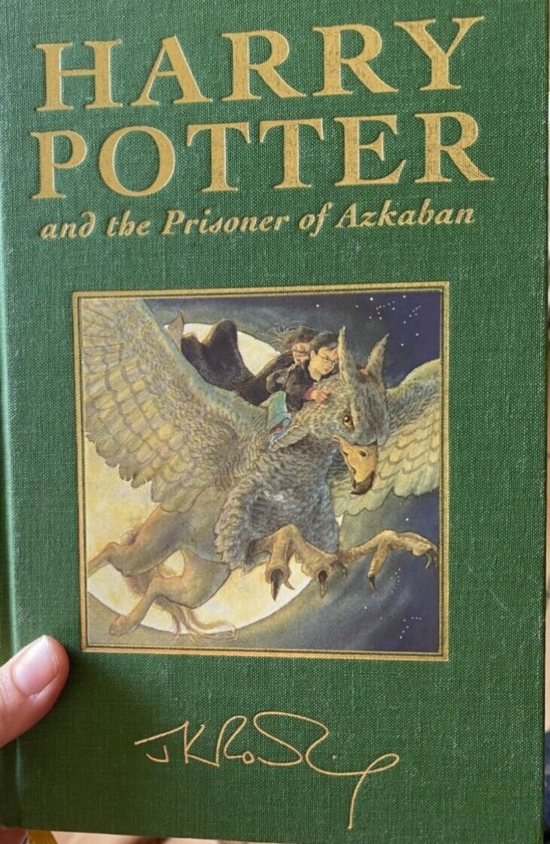 RARE Harry Potter Azkaban With Errors Incl. joanne Rowling Etsy