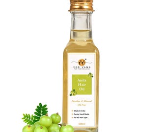 ヴェドヴァマ アムラ ヘアオイル：手作りインド産グーズベリーオイル（100ml）