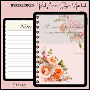 Digital Real Estate Agent Notebook | Instant Download