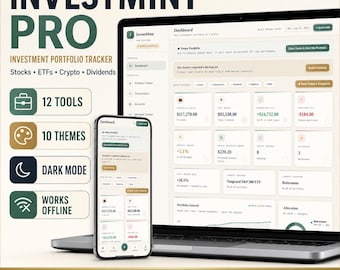 InvestMint Pro: Offline Investment Portfolio Tracker (HTML App)