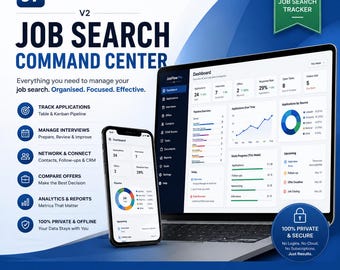 Job Application Tracker Web App | Job Search Planner, Interview Manager