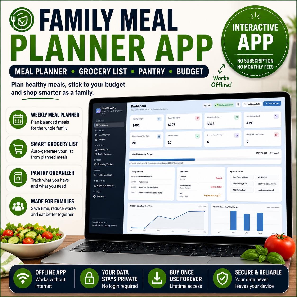 MealFlow Pro — screenshot preview