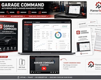 Garage Management System | Auto Repair Shop Planner, Invoices, Inventory, Customers & Repair Orders