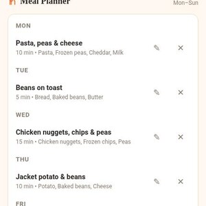 Single Parent Planner | Bill Organizer, Meal & Chore Manager (Offline HTML Tool) image 12