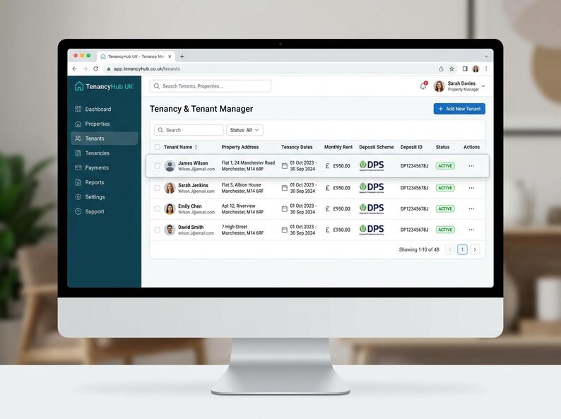 UK Landlord Rental Tracker | Property Income Expense Dashboard | Tenant & Maintenance Manager | HMRC MTD Ready image 7