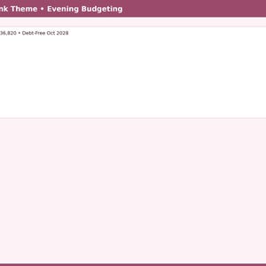 Debt Payoff Planner | Snowball vs Avalanche Calculator (Offline HTML App) image 17