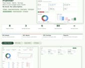 50/30/20 Budget Planner Spreadsheet | Monthly Budget Tracker Needs Wants Savings | Personal Finance Planner | No Excel Digital Download