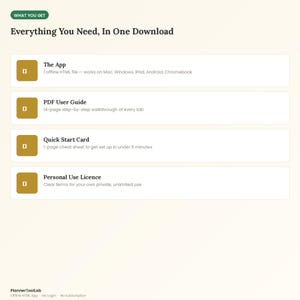 Ramadan Eid Budget Planner | Zakat Calculator, Iftar Hosting (Offline HTML App) image 10