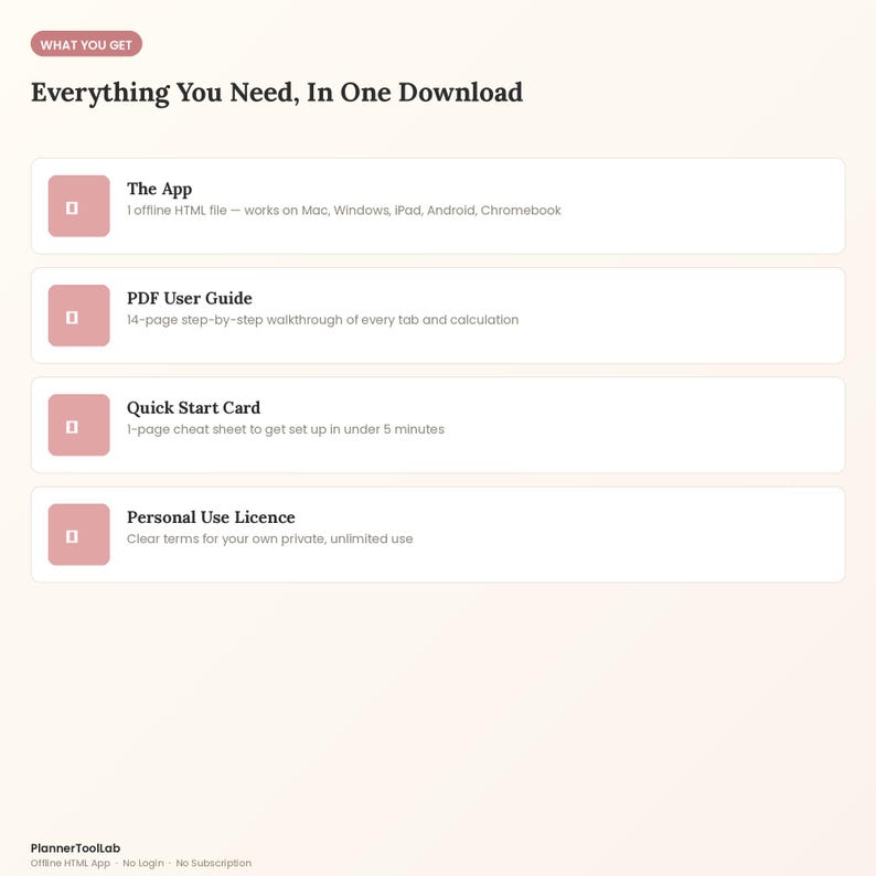UK Self Assessment Tax Calculator | Sole Trader, Freelancer HMRC Estimator (Offline HTML App) image 10