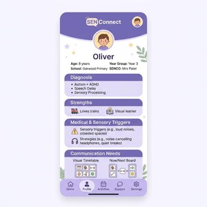 SEN EHCP & IEP Binder, offline planner tool, Uk tracker, support logs image 5