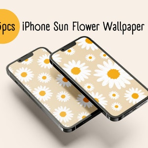 Sunflower Wallpaper, iPhone Wallpaper, iOS Wallpaper and Home Screen, Digital Download