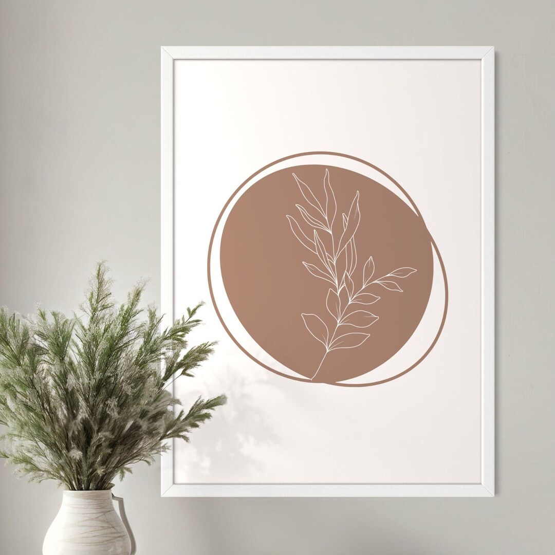 View of Minimalist Wall Prints , Modern Minimalist , Geometric Design , Digital ...