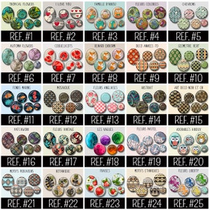 SINGLE COLLAGE SHEET : To choose from the shop selection of cabochon size imagem 3