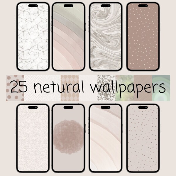 25 Neutral Phone and Tablet Backgrounds