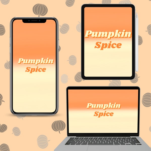 Pumpkin Spice Phone / Tablet / PC Wallpaper