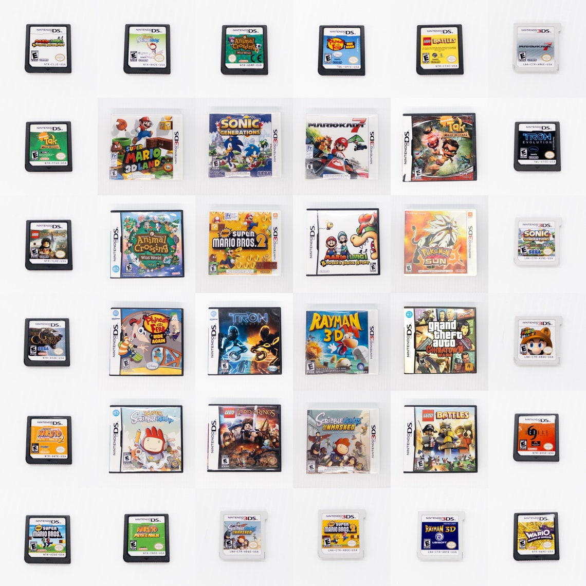 Nintendo DS & 3DS Choose Your Game Titles Pick Bundle Lot Etsy Canada