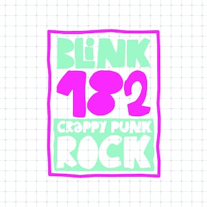 Blink 182 Svg, Blink 182 Png, Blink 182 shirt, Blink 182, Blink 182 patch, Blink 182 sticker, Blink 182 Smile Spray-paint Logo,Png Cut Files