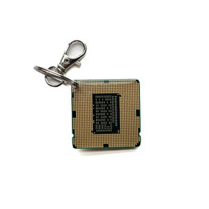 Upcycled CPU Keychains
