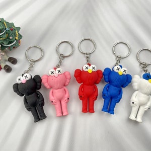 KAWS Style Be@rbrick Inspired Keychain In Multiple Colorways