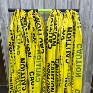 2x Caution tape Streamer curtain PSA, Dog Training, Dog Sport, Decoy Distraction, Protection, Agitation, IGP