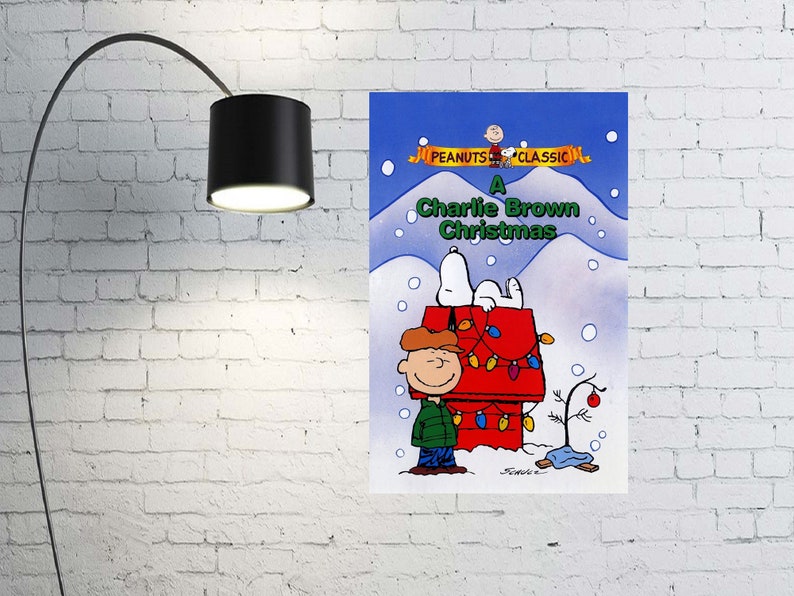 A Charlie Brown Christmas Movie Poster 2023 Film Room Decor Wall Art