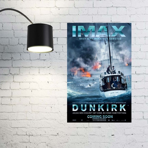 Dunkirk Movie Poster 2023 Film - Room Decor Wall Art - Poster Gift For Him/Her