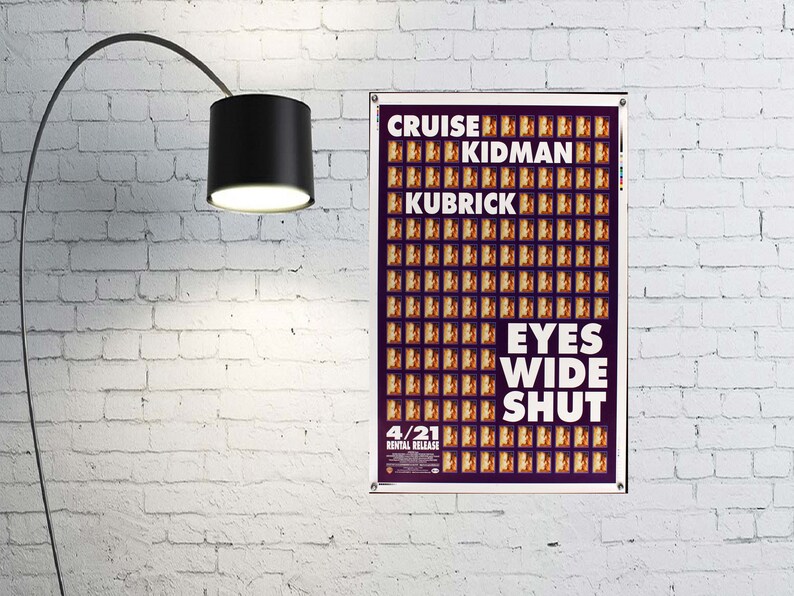 Eyes Wide Shut Movie Poster 2023 Film Room Decor Wall Art Etsy