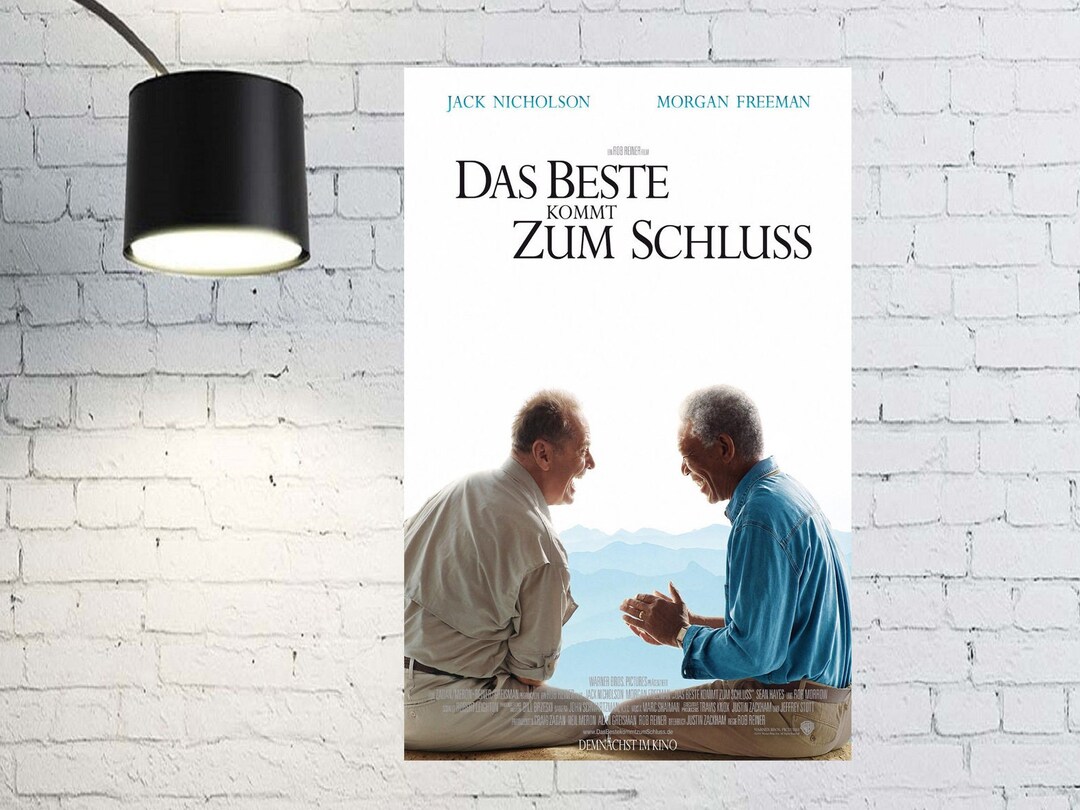 The Bucket List Movie Poster 2023 Film Room Decor Wall Art Etsy