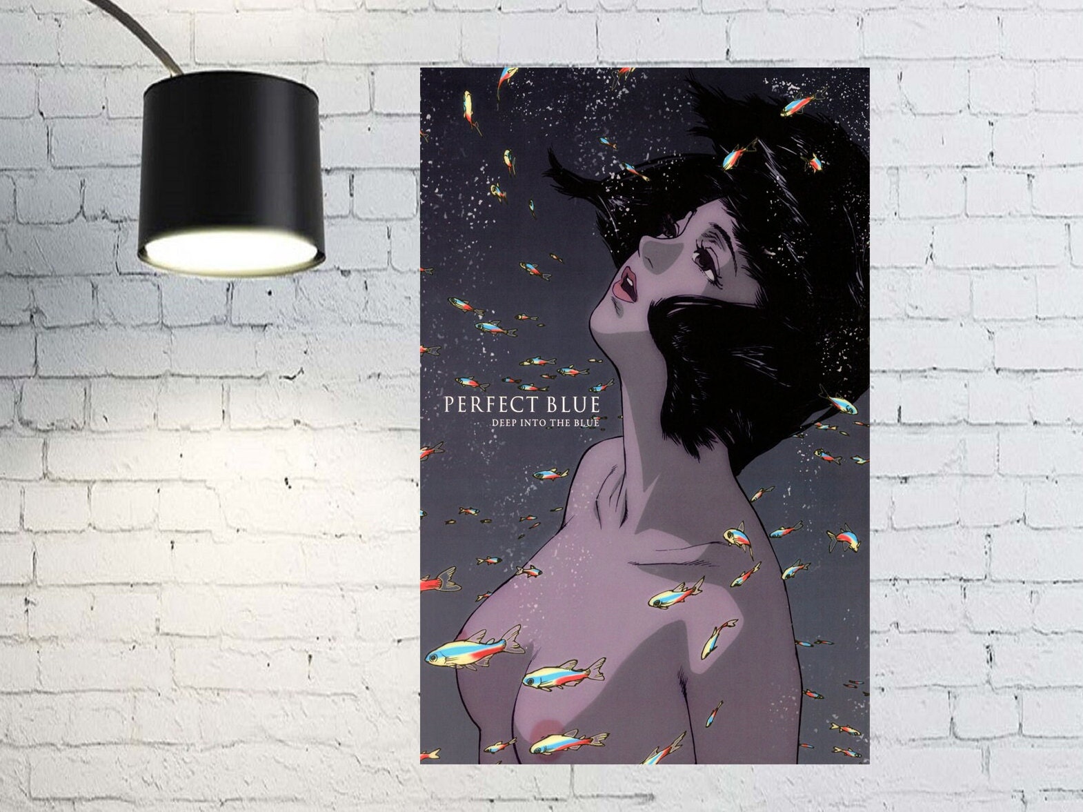 Perfect Blue, Anime Poster, Anime Poster,manga Poster,painting Art,tv  Poster Wall Art Painting Canvas Print,no Frame 