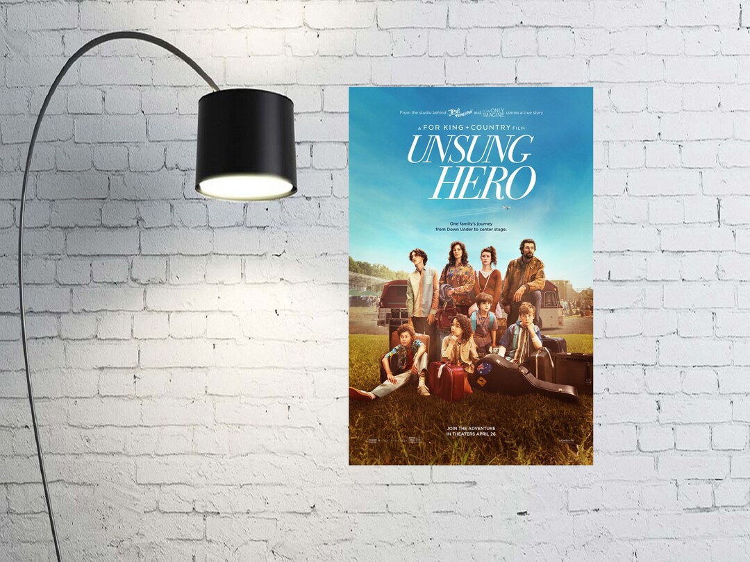 Unsung Hero Movie Poster 2023 Film Room Decor Wall Art Poster Gift for ...