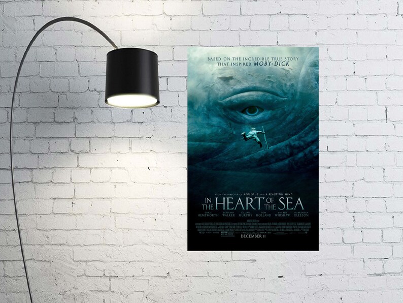 In the Heart of the Sea Movie Poster 2023 Film Room Decor Wall Art ...
