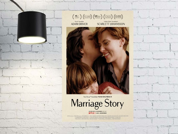 Marriage Story Movie Poster 2023 Film Room Decor Wall Art Poster