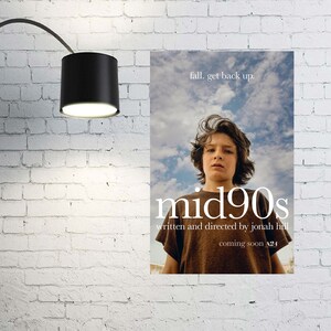 Mid90s Movie Poster 2023 Film - Room Decor Wall Art - Poster Gift For Him/Her