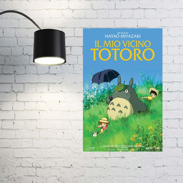 My Neighbor Totoro Movie Poster 2023 Film - Room Decor Wall Art - Poster Gift For Him/Her